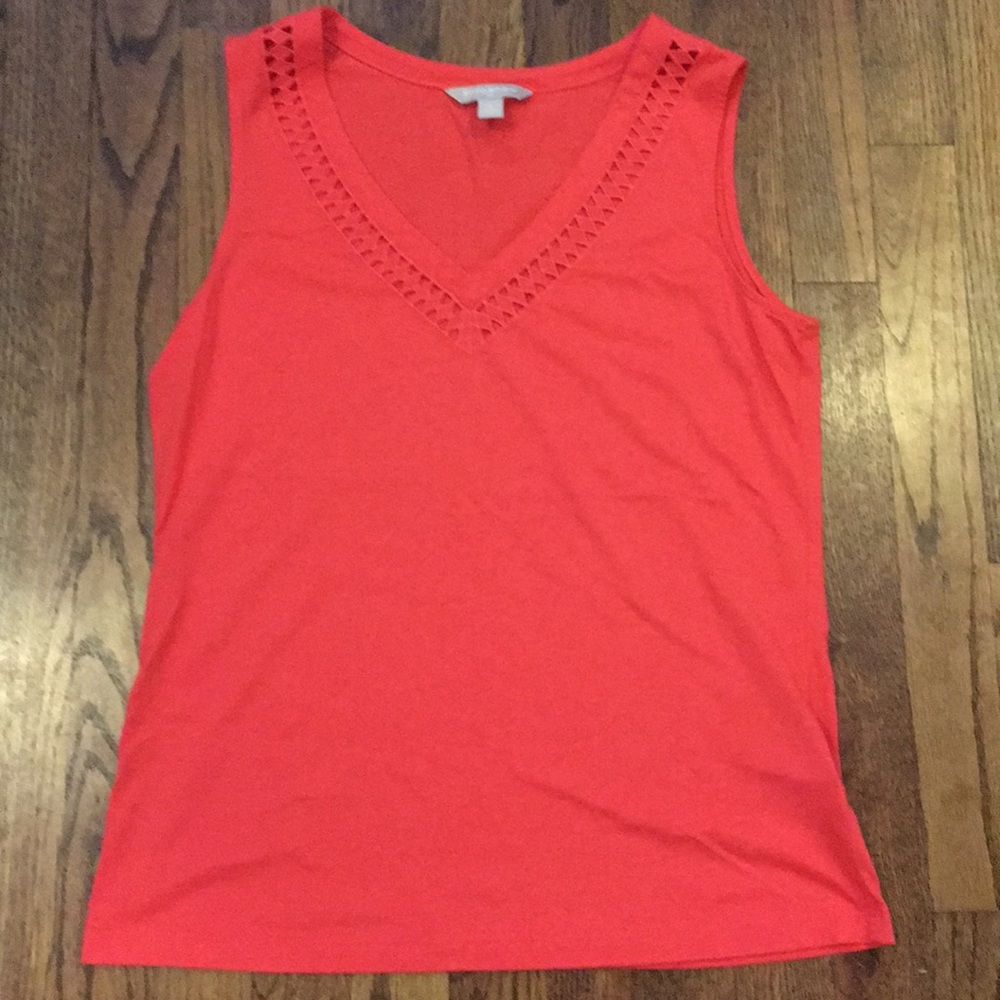 Banana Republic. Tangerine tank. Small.